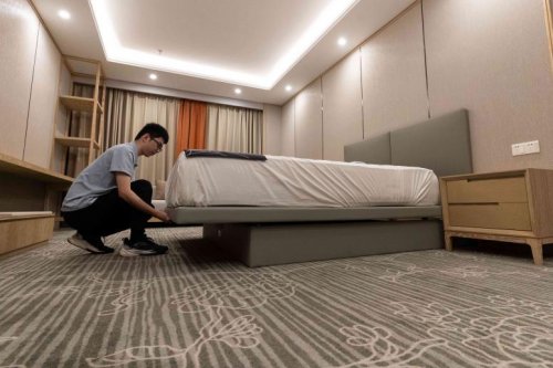 东宝推拉床架：助力酒店降低人工、提高效益